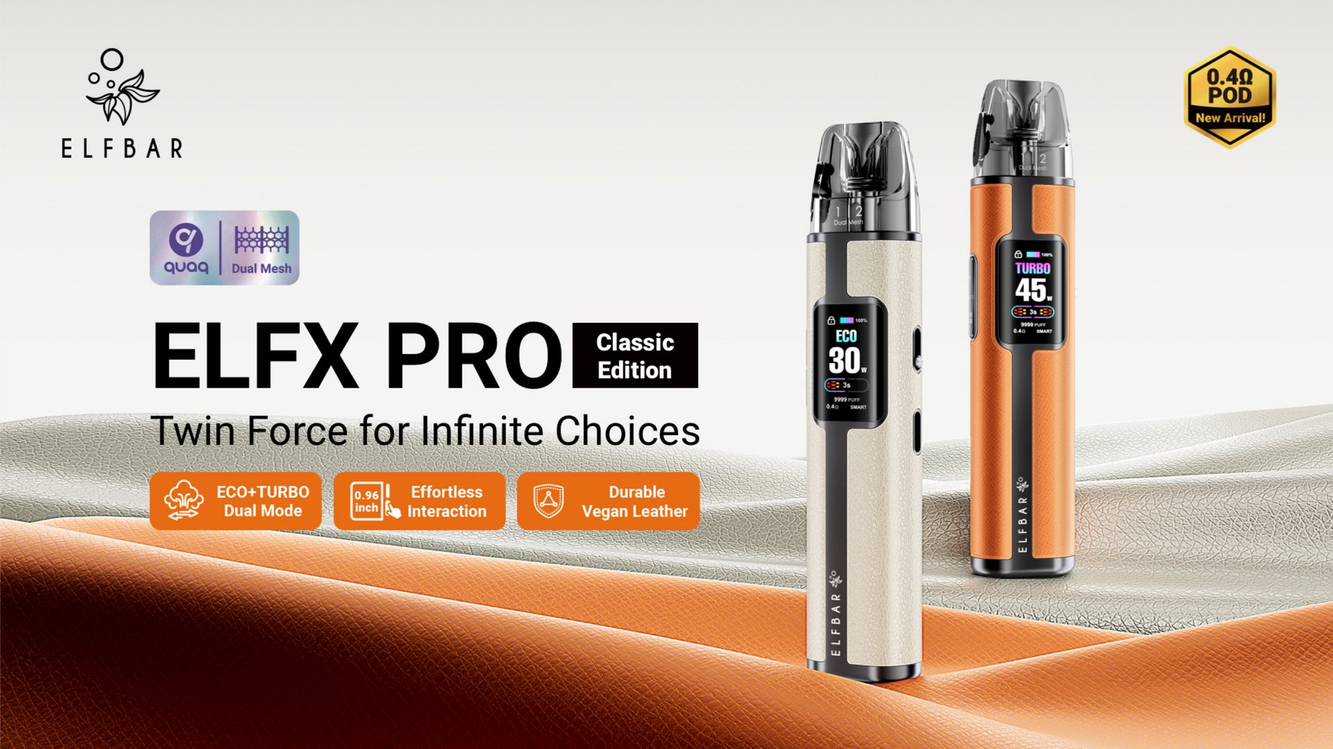 ELFX PRO Classic Edition — Twin Force for Infinite Choices