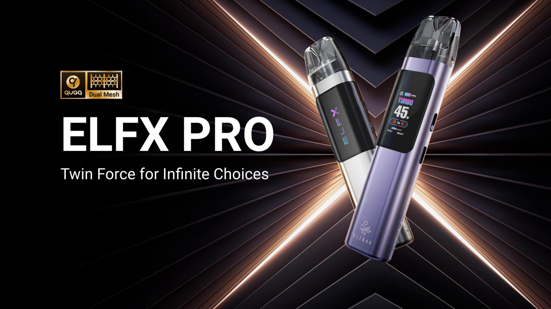 ELFX PRO — premium device hero shot